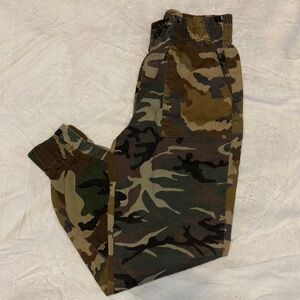 NWOT Camo Joggers